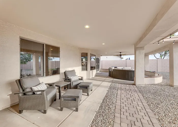 1 Mi To Golf: Mtn-view Gem W/ Patio In Holiday home Gold Canyon